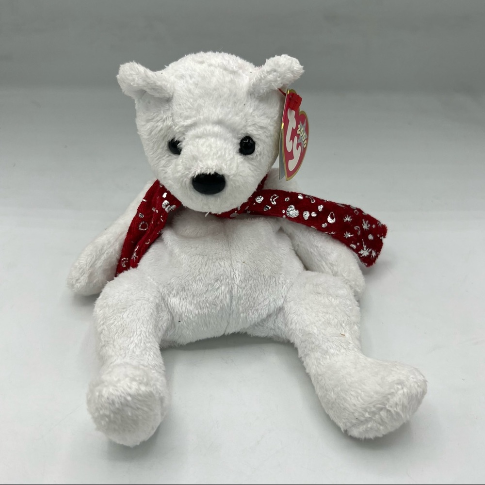 Vintage Ty 2000 Holiday Teddy Bear The Beanie Babies Collection Plush Bear